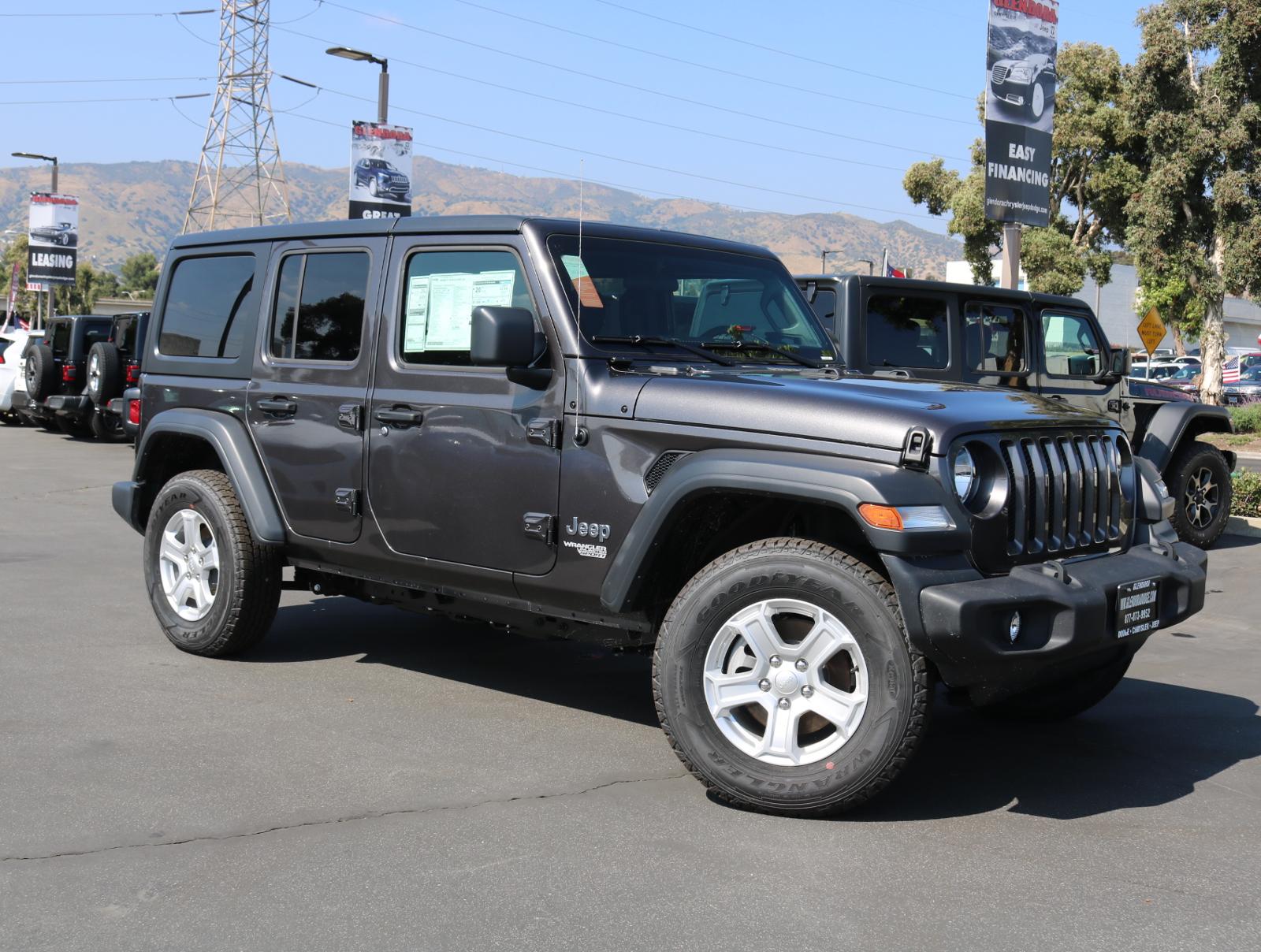 New 2019 JEEP Wrangler Sport 4x4 Sport Utility in Glendora #W19180 ...