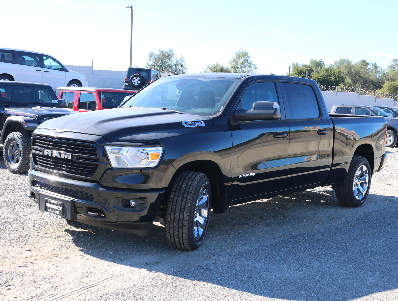 New 2020 RAM 1500 Big Horn 4x4 Crew Cab 6'4 Box Crew Cab in Glendora # ...